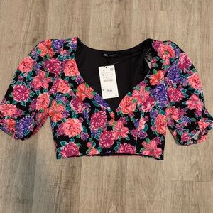 Floral Zara Blouse